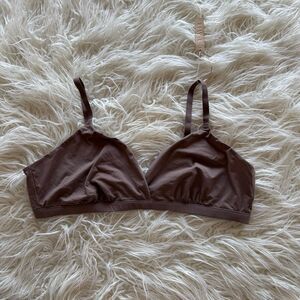 Skims Fits Everybody Crossover Bralette Umber Size 3X